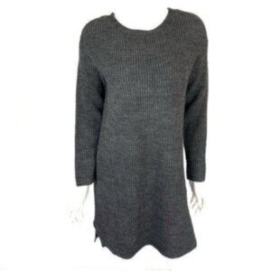 J. Crew Sweater Dress Size Small Gray Knit‎